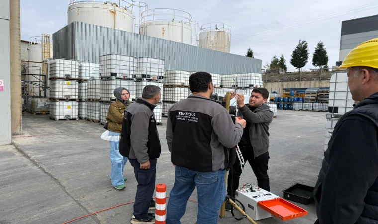 Ergene’de Kimya Tesislerinde Koku ve Emisyon Denetimi