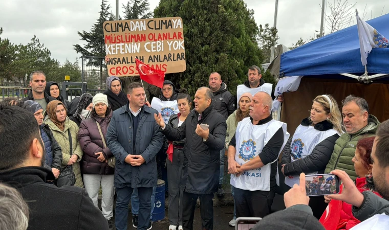 Milletvekili Aygun, İşçilere Destek Verdi