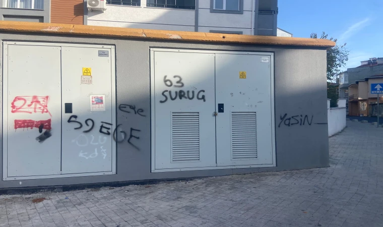 Trafolara Yazı Yazılması Görüntü Kirliliği Oluşturuyor