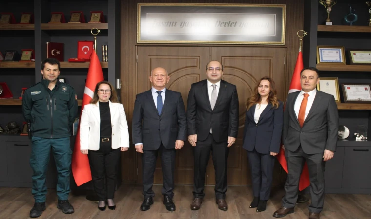 ASB Gümrük Müdürü Demirdelen’den Kaymakam Duman’a Ziyaret