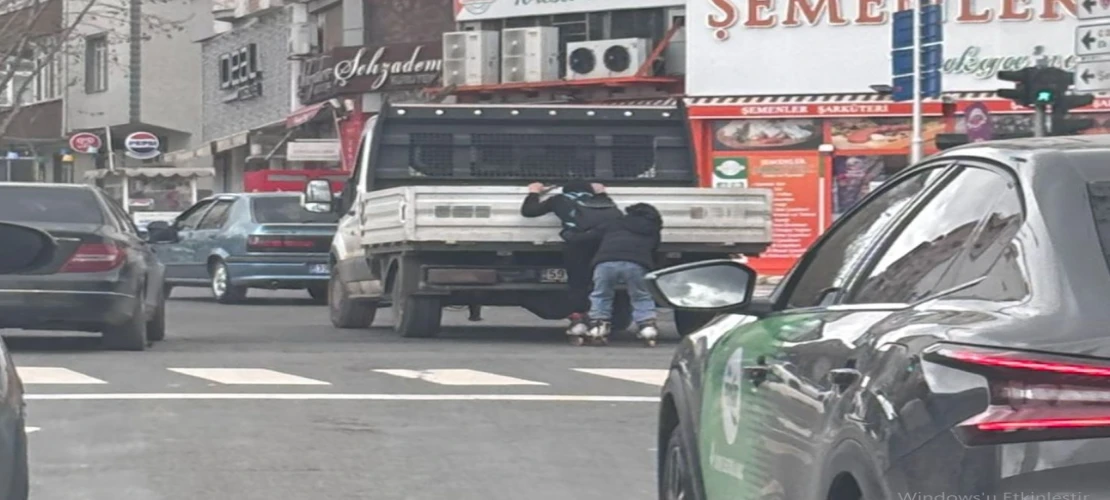 Patenci Çocuklardan Tehlikeli Yolculuk