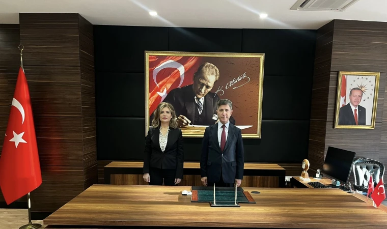 İlçe Sağlık Müdüründen Kaymakam Erten’e Ziyaret