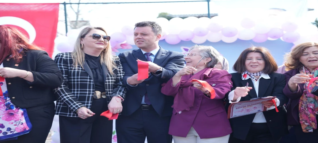 Çorlu’da Manolya Kadın Eğitim Merkezi Açıldı