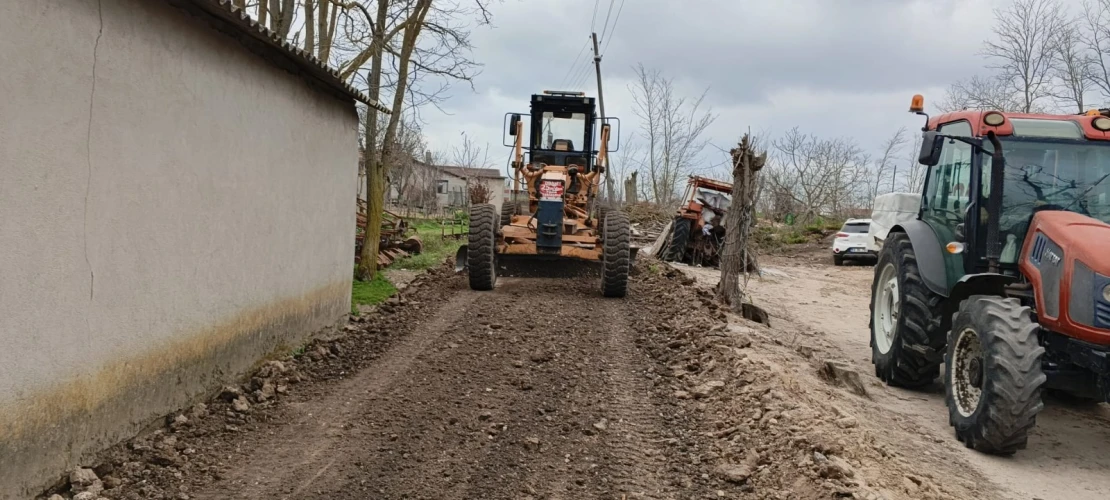 Ergene’de Yol Bakım Ve Onarım Çalışmaları Aralıksız Sürüyor