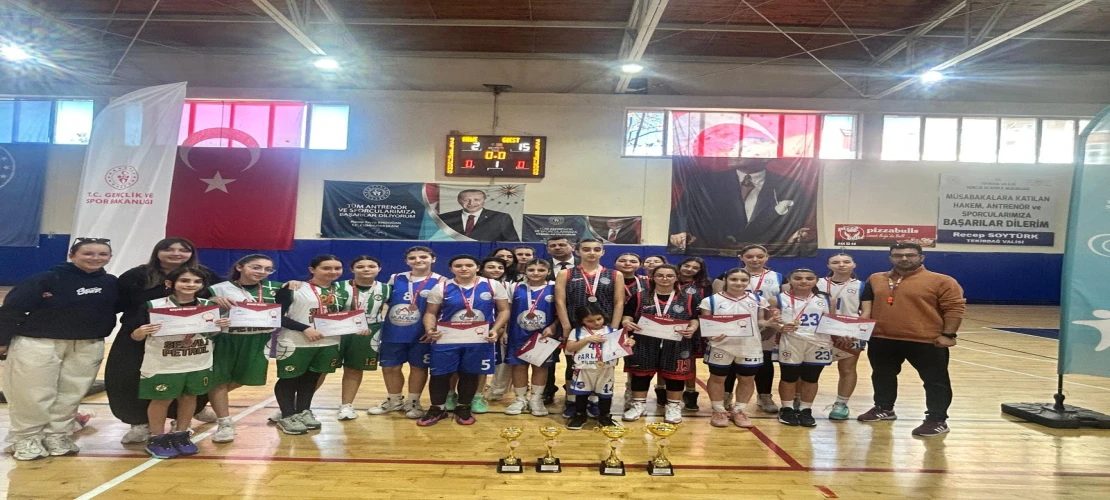 Minik Basketbolcular İl Birinciliği İçin Ter Döktü