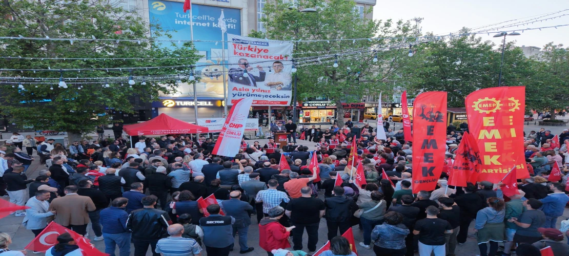 CHP Çorlu’dan Mutlak Butlan Tepkisi