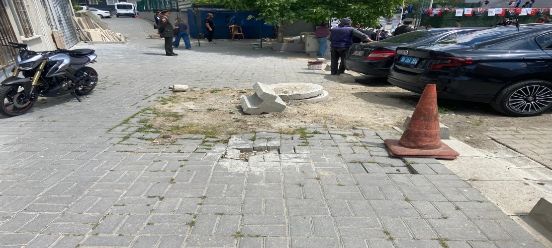 Kaldırımın Bu Hali Tepki Çekiyor