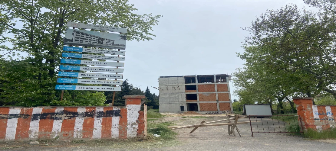 Okul İnşaatı Kaderine Terk Edildi