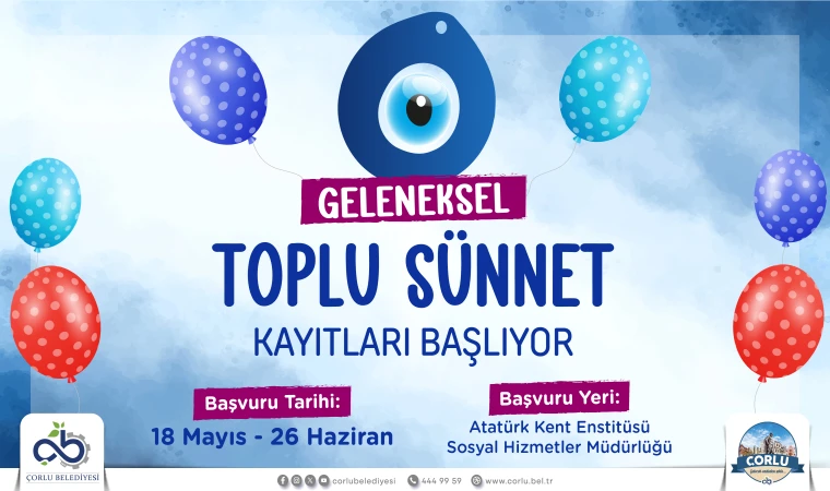 TOPLU SÜNNET KAYITLARI BAŞLIYOR