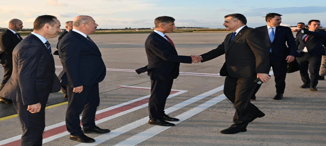Kaymakam Erten, Havalimanından Bakanları Uğurladı