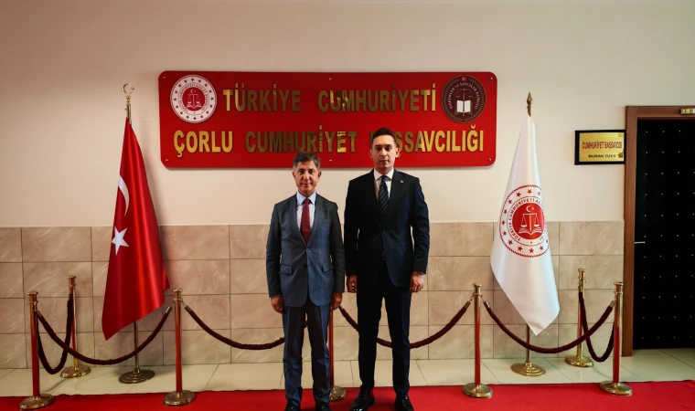 Çorlu Cumhuriyet Başsavcısı Burak Özer Göreve Başladı