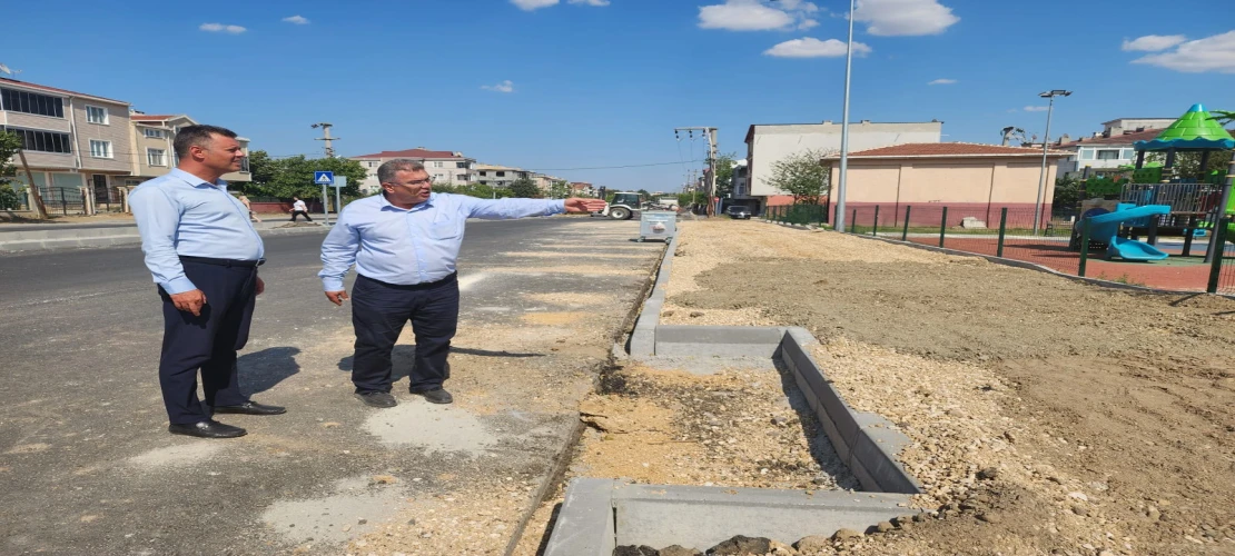 Başkan Sarıkurt’tan Yol Çalışmalarına Yakın Takip