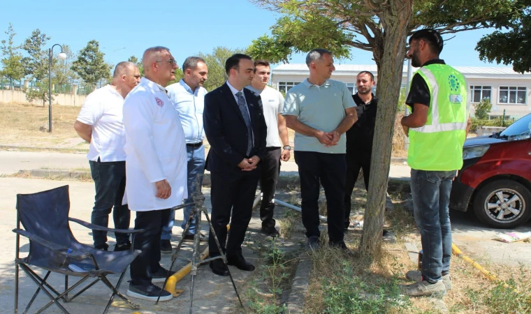 HASTANE EK BİNASI İÇİN İLK ÇALIŞMA YAPILDI