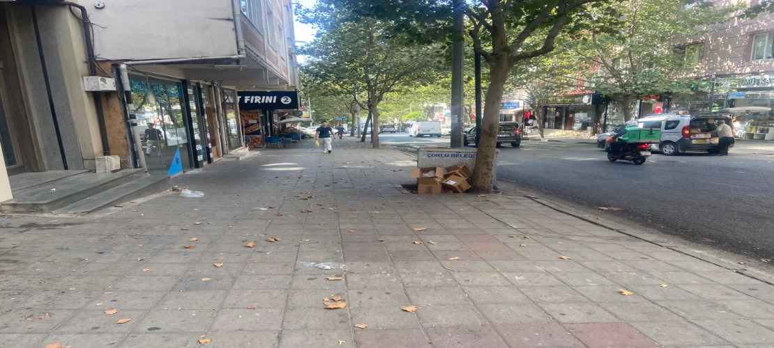 ŞİNASİ KURŞUN CADDESİNDE İSTENMEYEN GÖRÜNTÜLER