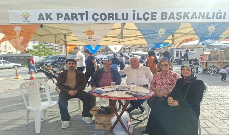 AK Parti Stant Açmaya Devam Ediyor