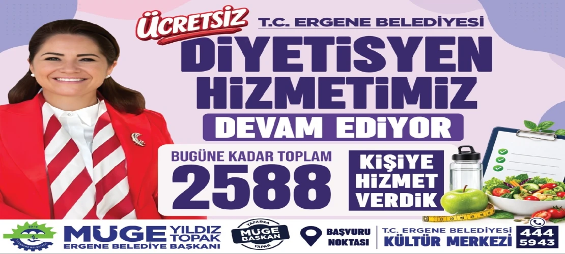BAŞKAN MÜGE YILDIZ TOPAK: ‘2 BİN 588 HEMŞERİMİZİN SAĞLIKLI YAŞAM YOLCULUĞUNA DESTEK OLDUK!’