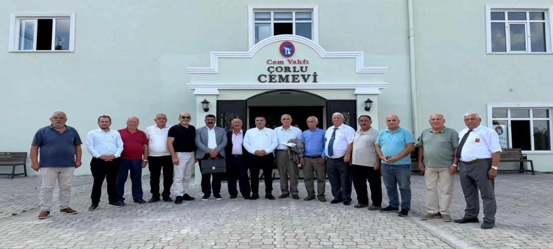 Cem Vakfı Trakya Bölge Toplantısı Çorlu’da Gerçekleştirildi