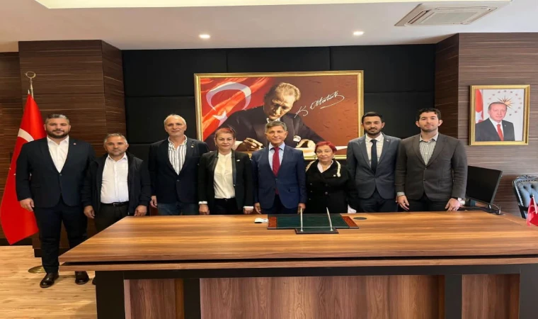 CHP’den Kaymakam Erten’e Ziyaret