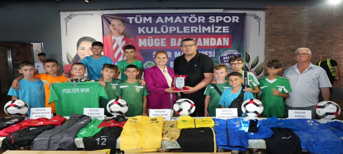 Müge Başkan’dan Amatör Spora Anlamlı Destek!