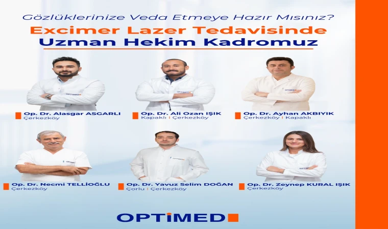 Optimed’de Excimer Lazer Tedavisi