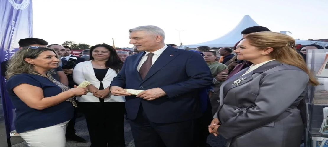 TİCARET BAKANI ÖMER BOLAT ERGENE’DE KARŞILANDI