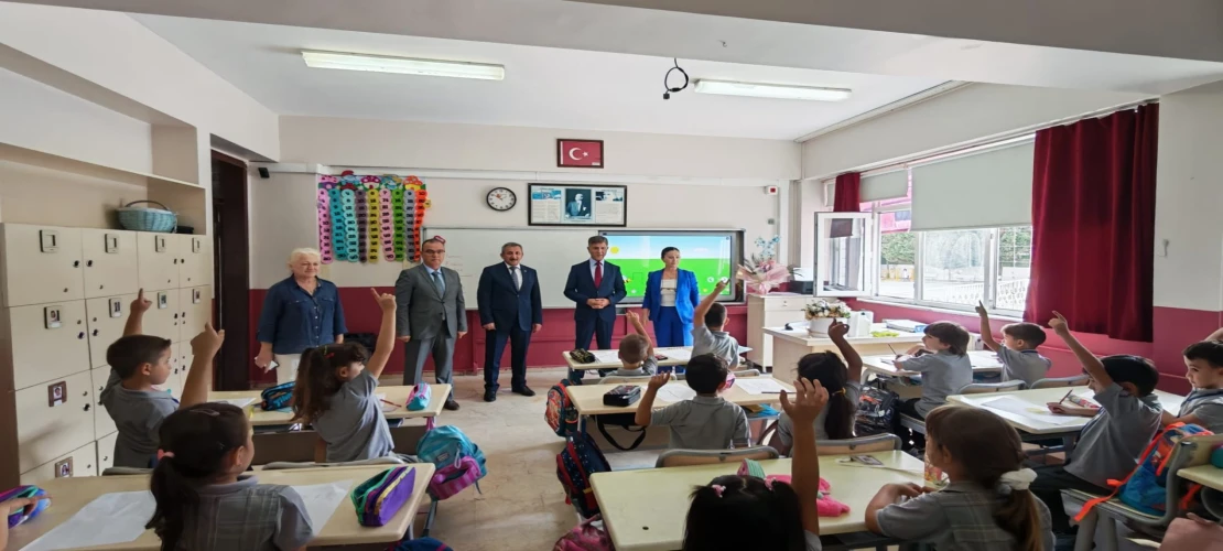 Yen Eğitim Yılında Kaymakam Erten Okulları Ziyaret Etti