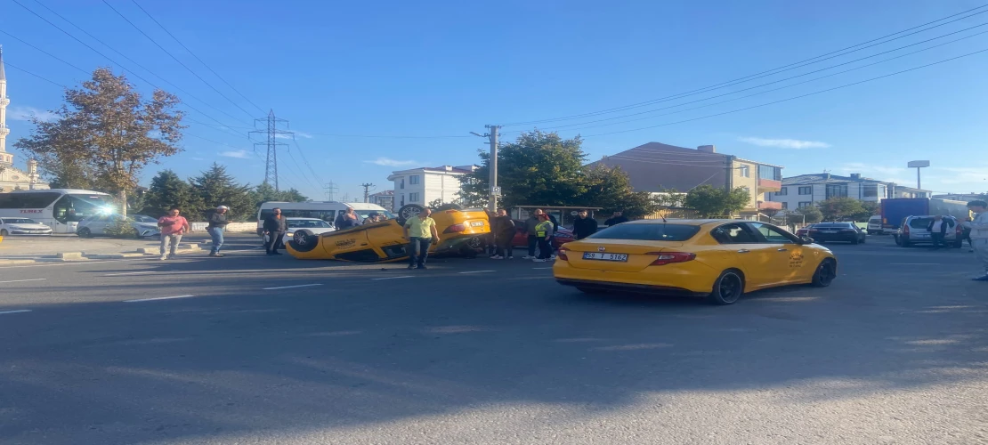 Çorlu’da Bu Kavşakta Kaza Eksik Olmuyor!
