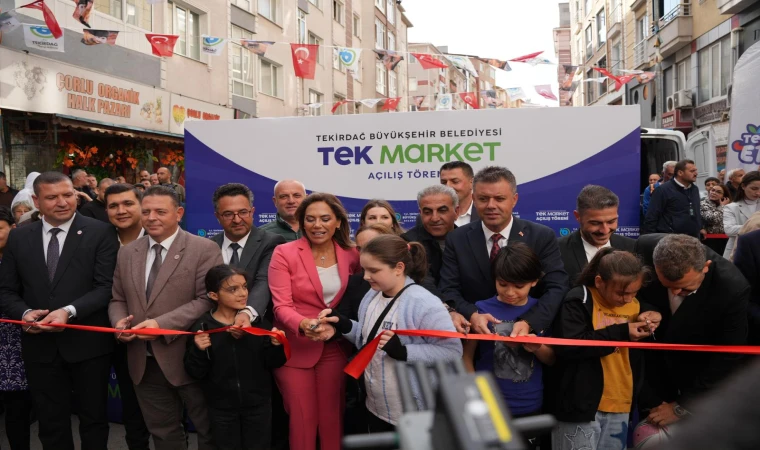 Çorlu’ya 2 TEK Market Birden Açıldı