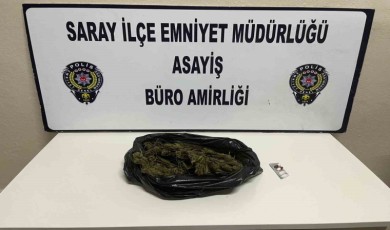 Saray’da uyuşturucu operasyonu