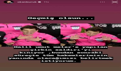 Okan Buruk, Halil Umut Meler’e yapılan saldırıyı kınadı