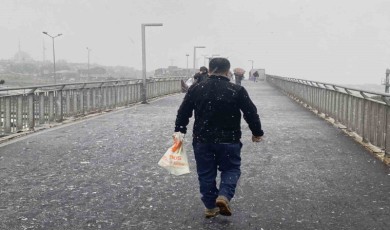 İstanbul’da kar etkili oluyor