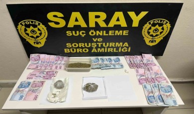 Polis ekiplerinden uyuşturucu satıcısına darbe