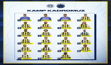 Fenerbahçe’nin Antalyaspor maçı kamp kadrosu belli oldu