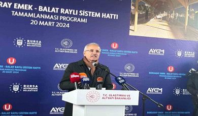 Bakan Uraloğlu: ”Bursa’ya 202 milyar liralık yatırım yaptık”