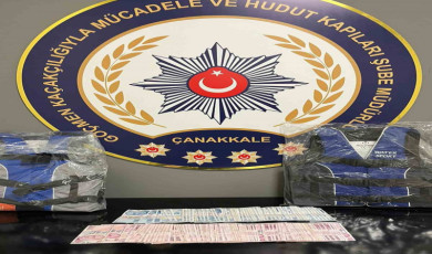 Çanakkale’de 43 kaçak yakalandı, 3 göçmen kaçakçısı tutuklandı