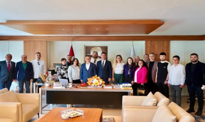 CHP Yönetiminden Başkan Sarıkurt’a Ziyaret