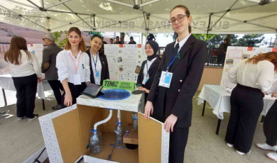 Liselilerden evsel atıkları ayrıştıran lavabo tasarımı