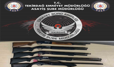Tekirdağ’da 2 kişi tutuklandı