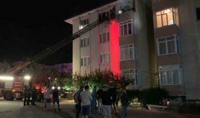 Kırklareli’nde evde çıkan yangın söndürüldü