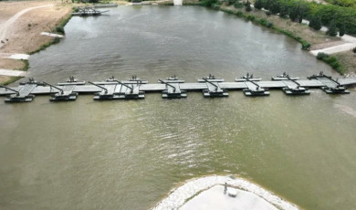 Kırklareli’nde ”Geniş Sulu Açıklıklardan Geçiş Kabiliyet Gösterimi” tatbikatı