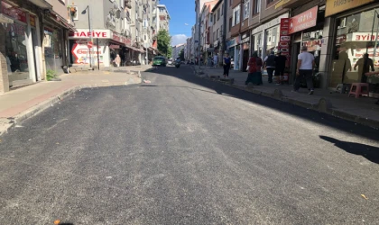 Mandıracı Caddesi’nin Asfaltı Tamamlandı