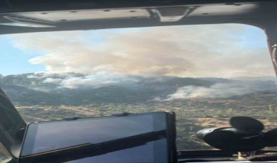 Ayvacık’taki orman yangını kontrol altına alındı