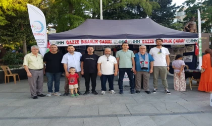 Gazze İnsanlık Çadırı Açıldı