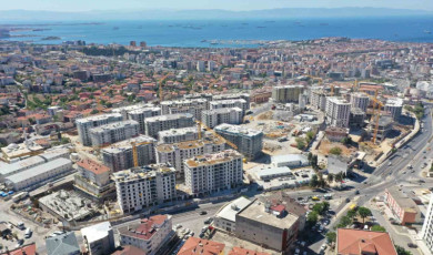 İstanbul’un en büyük kentsel dönüşüm projeleri Pendik’te havadan görüntülendi