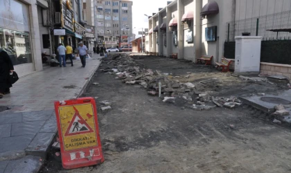 İmaret Sokak Yenileniyor