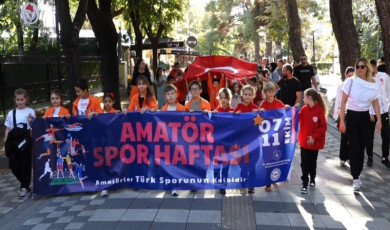 Kırklareli’nde Amatör Spor Haftası yürüyüşle başladı