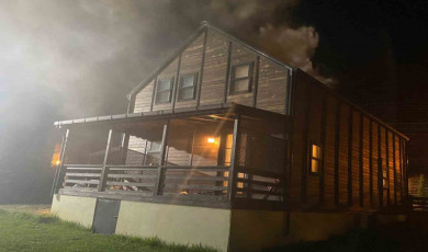 Muratlı’da bungalov yangını