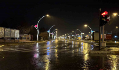 Edirne’de sağanak yağış ve lodos etkili oldu