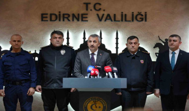 Vali Sezer: ”Edirne göçmen kaçakçılığı noktasında hedef il konumunda”