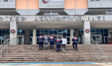 Edirne’de uyuşturucu suçundan aranan 2 kişi tutuklandı